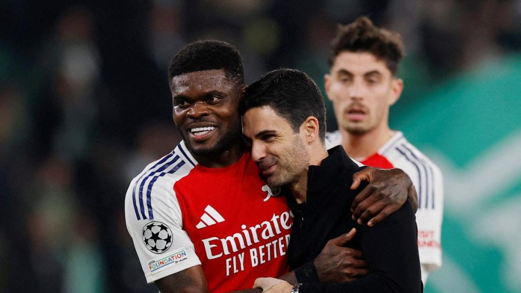 Arteta backs Arsenal’s handling of Partey departure