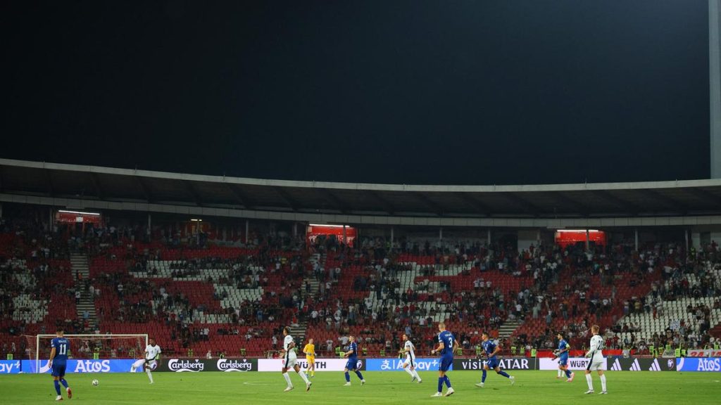 Serbia fined over fan behaviour during England clash