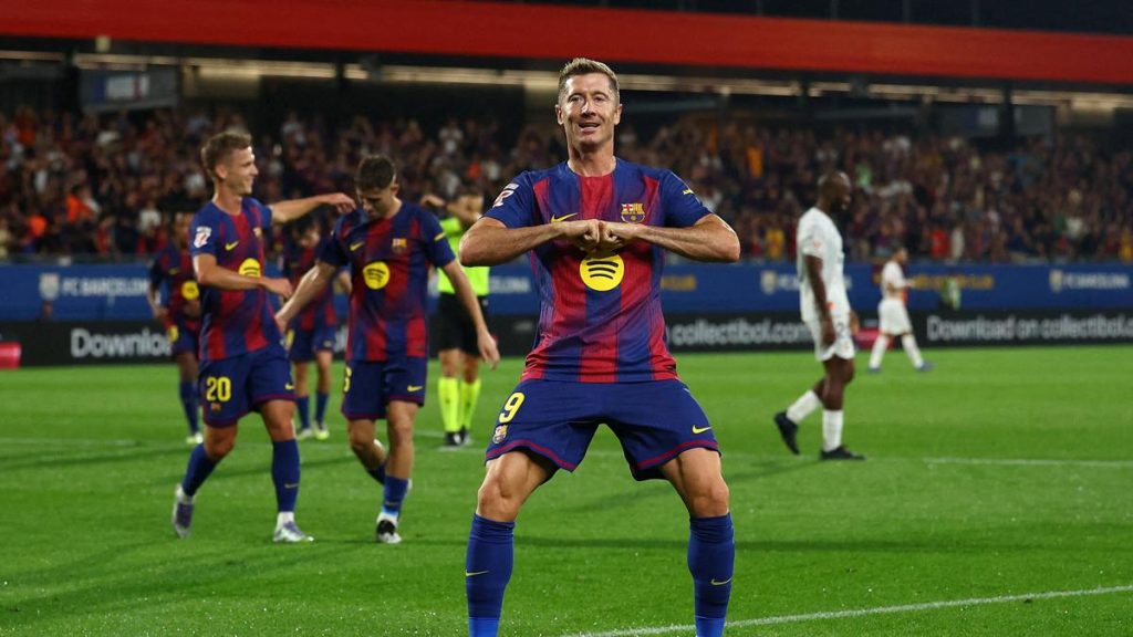 La Liga 2025-26: Barcelona demolishes Valencia 6-0 in front of small crowd