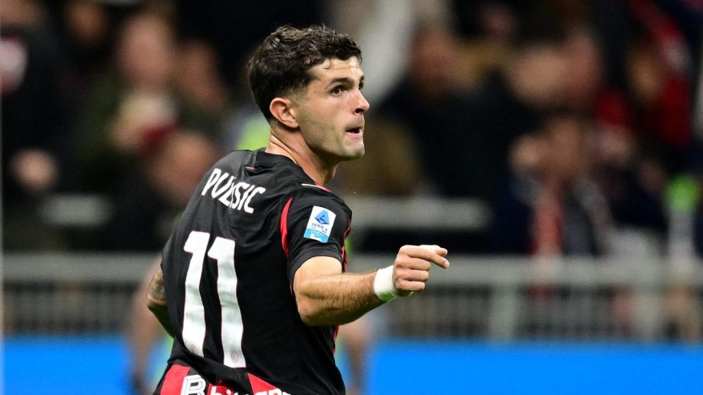 Serie A 2025-26: Pulisic shines as 10-man AC Milan hangs on for 2-1 win over Napoli