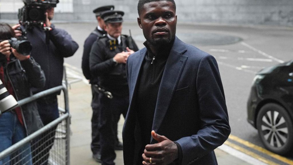 Thomas Partey pleads not guilty to rape charges, sexual assault charges in UK