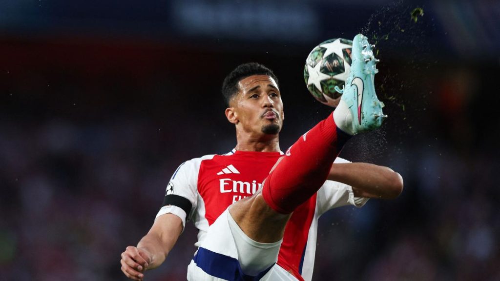 Saliba signs new long-term deal at Arsenal