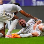 Real Madrid captain Dani Carvajal sidelined with calf injury