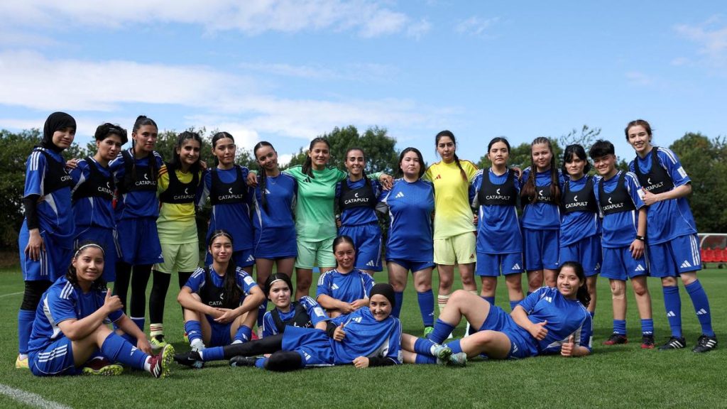 Afghan women return to international stage in FIFA tournament