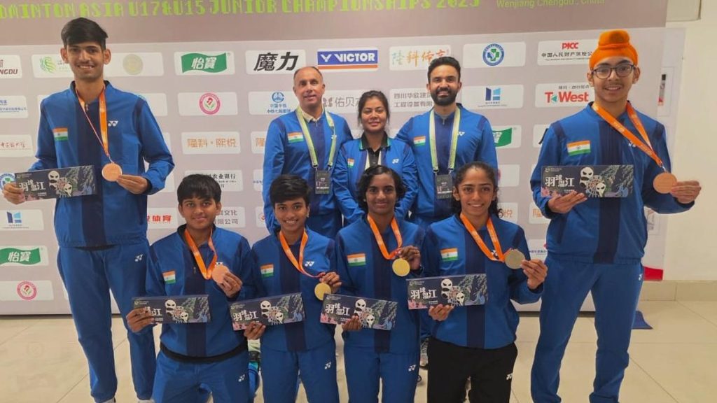 Indian sports wrap, October 26: India records best-ever show at Badminton Junior Championships
