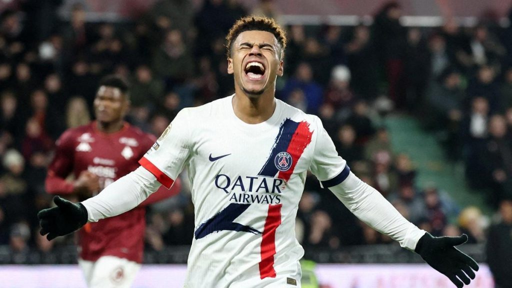 Ligue 1: PSG staves off Metz’s comeback with a 3-2 win; Doue’s goal proves to be the difference