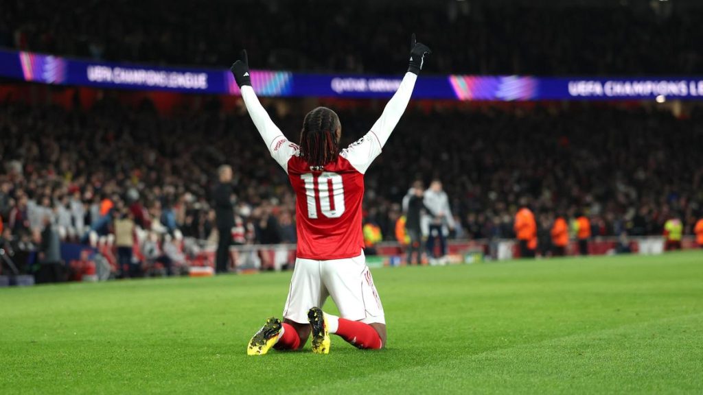 Champions League: Eze, Rice score as Arsenal beats Leverkusen to cement quarterfinal spot