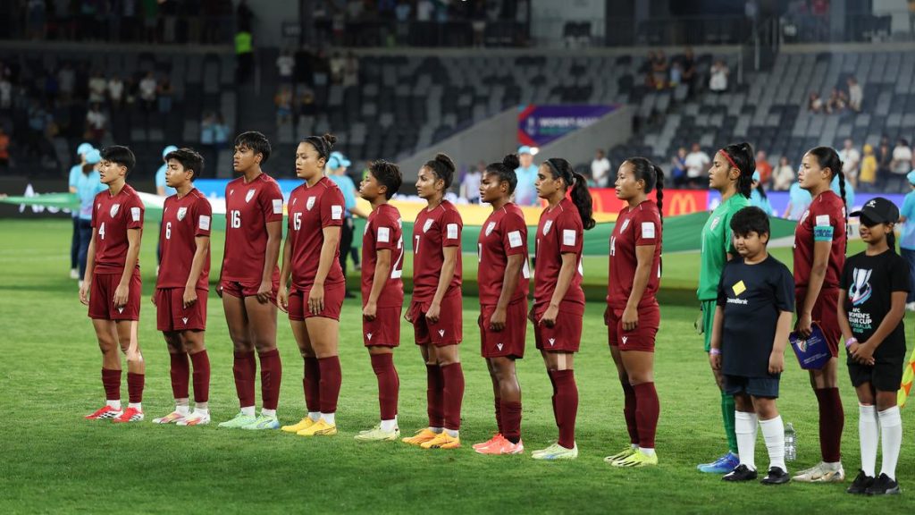 India knocked out of AFC Women’s Asian Cup 2026 with 1-3 loss to Chinese Taipei
