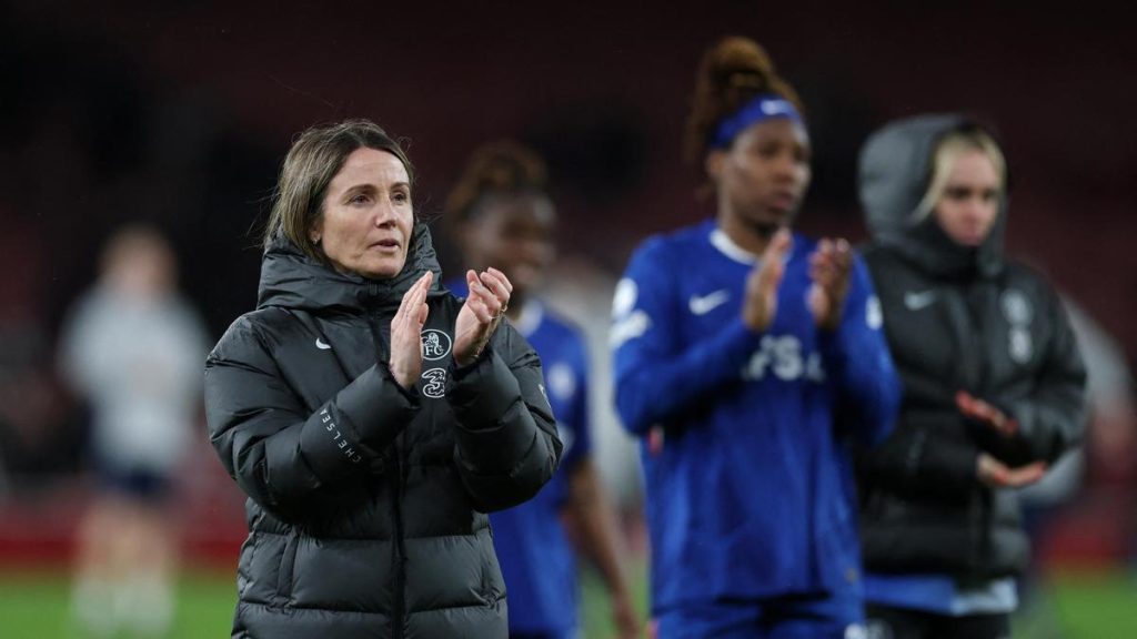 WSL: Chelsea manager Bompastor calls for goal-line technology after Sam Kerr’s goal is disallowed