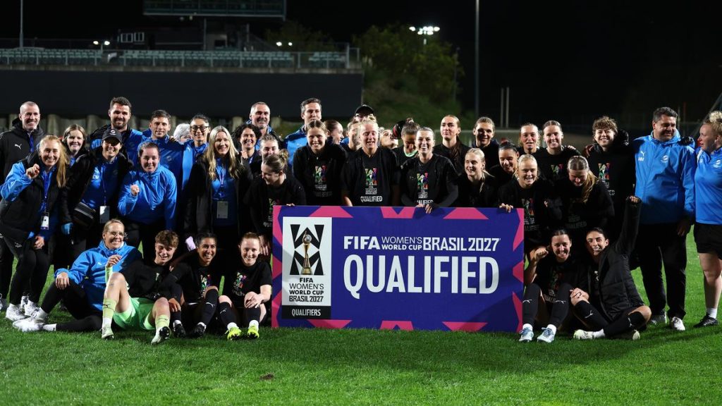 New Zealand qualifies for FIFA Women’s World Cup 2027